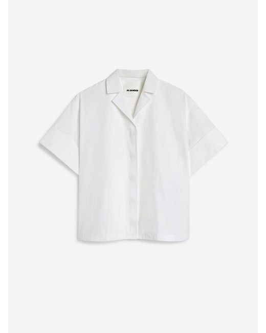 Jil Sander White Plain Shirt