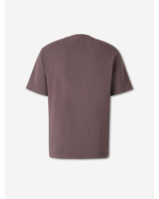 Jacquemus Purple Logo T-Shirt for men