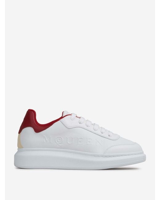 Sneakers Oversized Logo Alexander McQueen pour homme en coloris White
