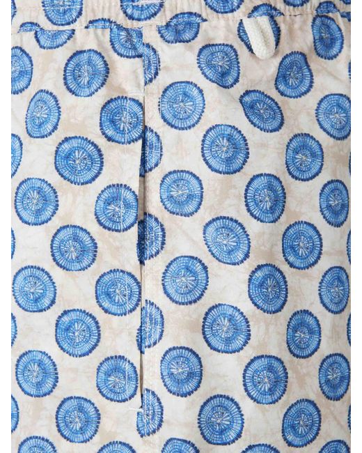 Santa Eulalia Blue Printed Swimsuit for men