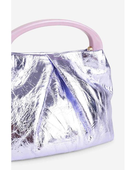 Sac À Main Plissé Dries Van Noten en coloris White