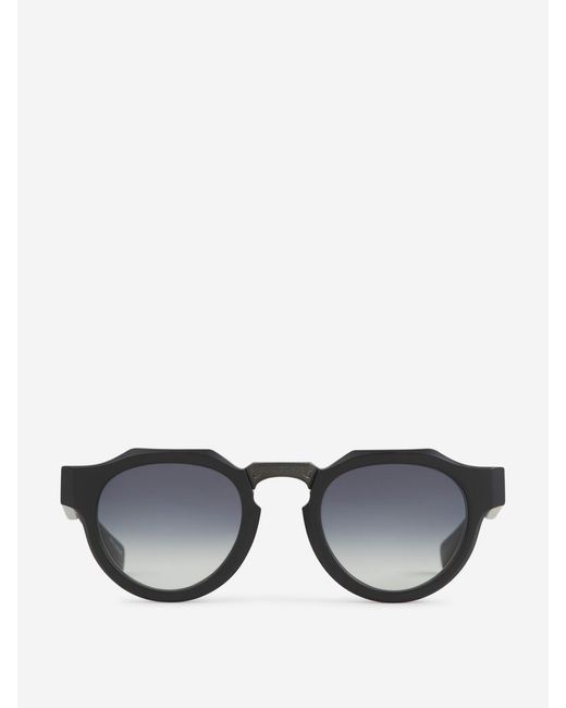 Gafas Sol Ovaladas di Matsuda in Black da Uomo
