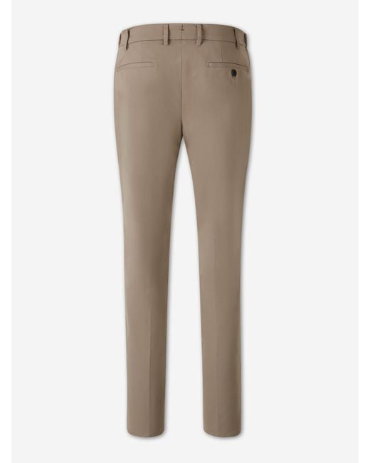 Berwich Natural Morello Elax Trousers for men