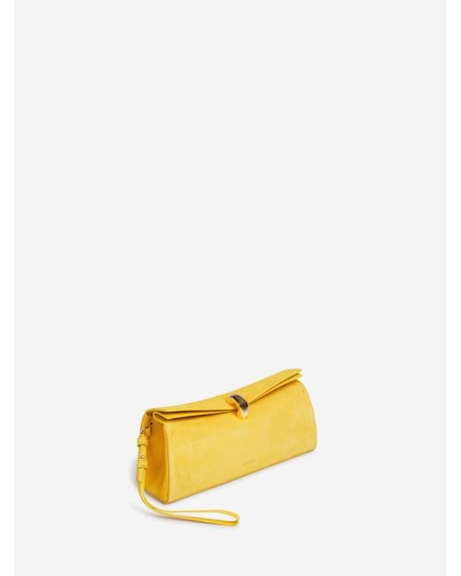 Jacquemus Yellow Le Valérie Clutch Bag