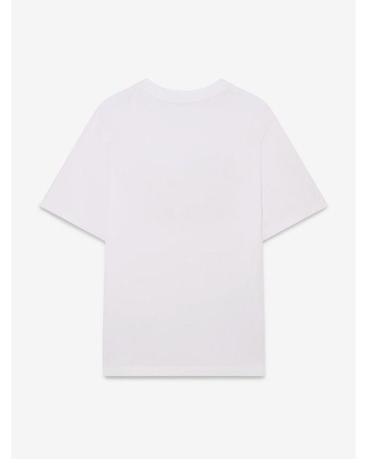 Camiseta Gráfica Algodón Casablanca de hombre de color White