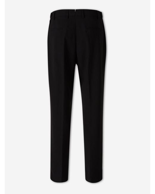 Berwich Black Lucano Elax Trousers for men