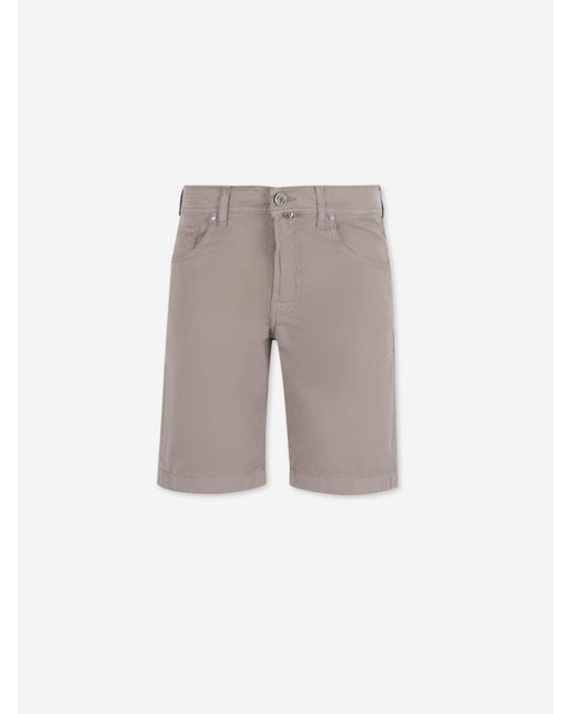 Bermudas Rectas Jacob Cohen de hombre de color Gray