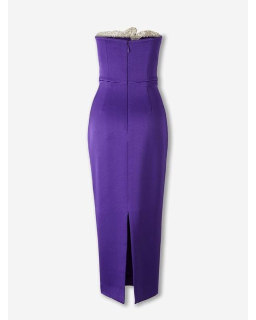 Vestido Lorna Rachel Gilbert de color Purple