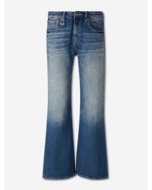 R13 Blue Jeans Flared Joan