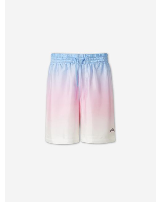 Casablanca Pink Volcano Gradient Bermuda Shorts for men