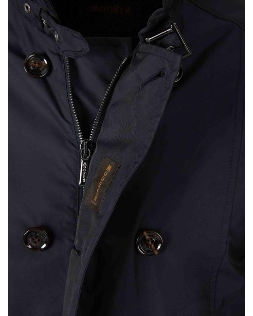 Chaqueta Cruzada Nabucco-Km Moorer pour homme en coloris Blue