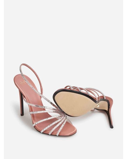 ALEVI Pink Star Xtal Sandals
