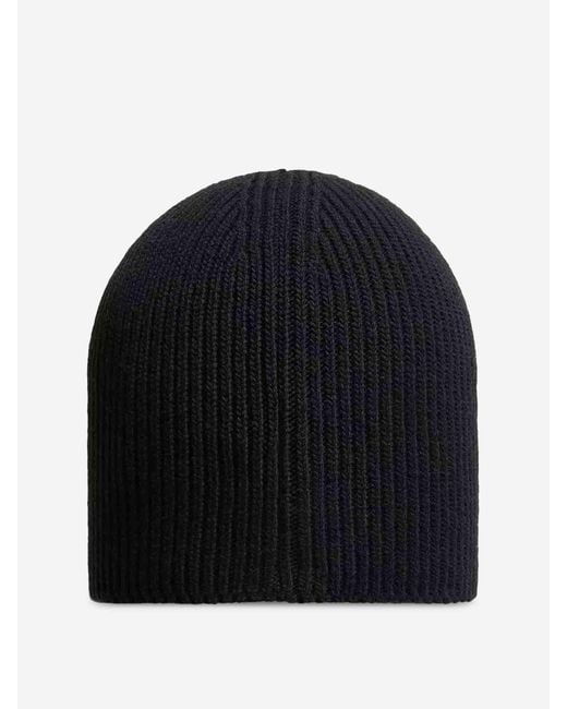 Moncler Wollmützen-Logo in Blue für Herren