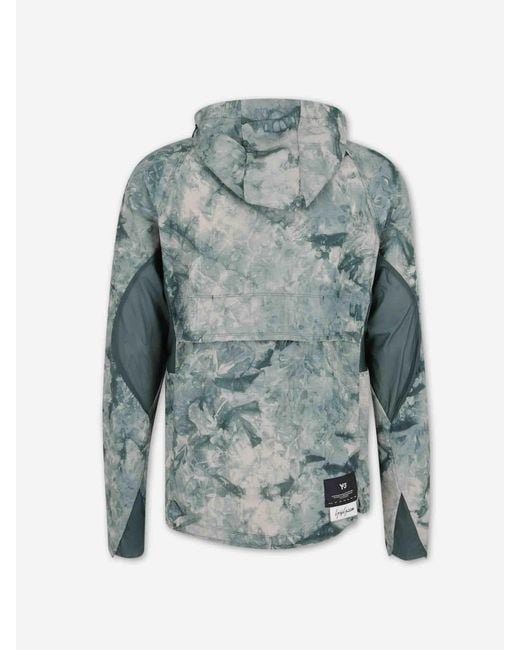 Y-3 Blue Technical Jacket for men