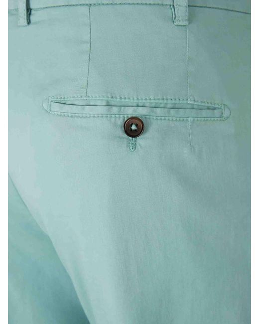 Santa Eulalia Green Straight Chino Trousers for men