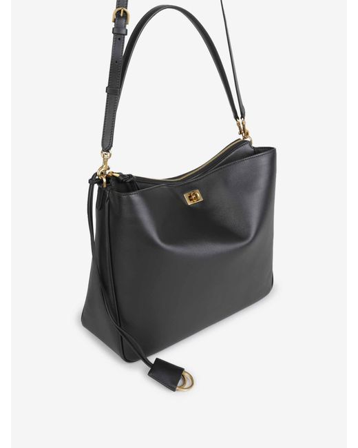 Balenciaga Black Rodeo Hobo Bag
