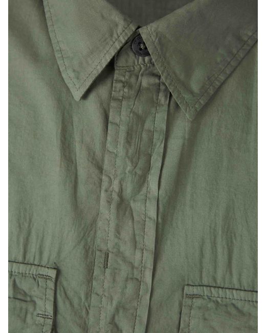 Camisa Bolsillos Algodón C P Company de hombre de color Green