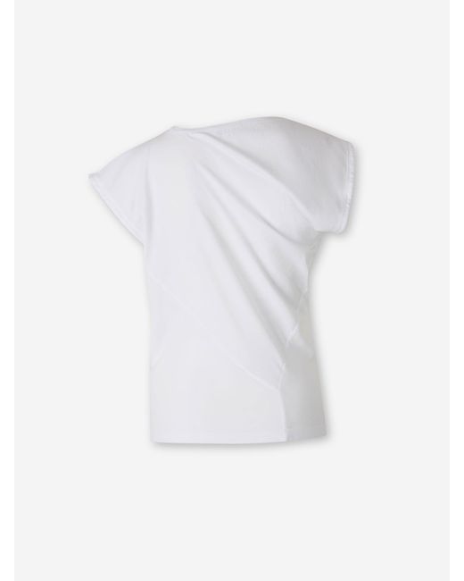 Agolde White Beth T-Shirt