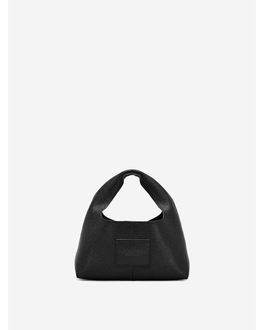 Bolso Mano The Mini Sack Bag Marc Jacobs de color Black