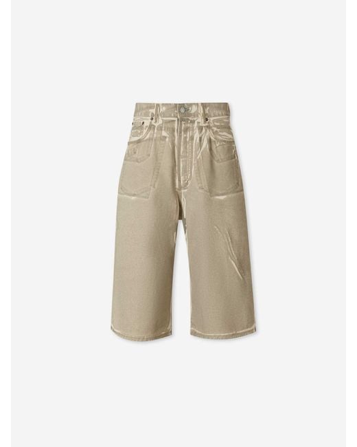 Bermudas Rectas Acne de hombre de color Natural