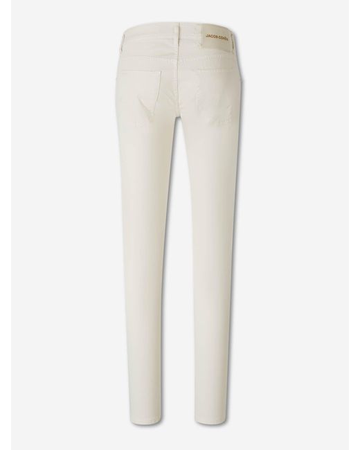 Jeans Slim Jacob Cohen de hombre de color White