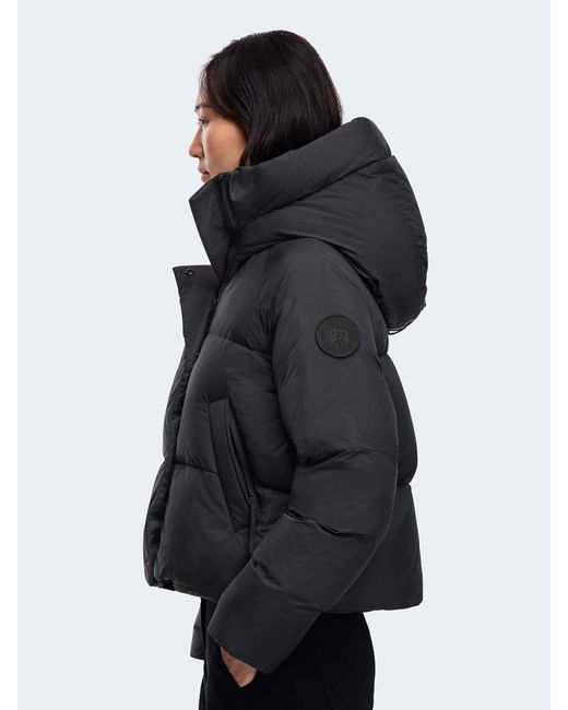 Canada Goose Blue Technical Short Down Jacket