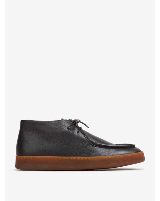 Officine Creative White Leather Lace-Up Shoes for men