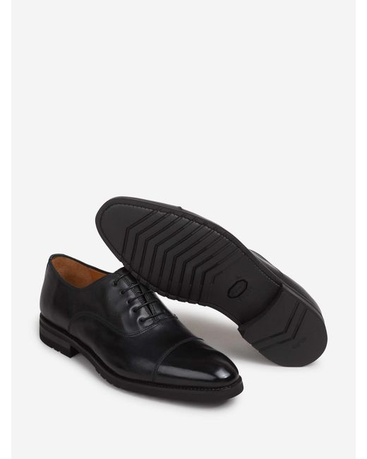 Bontoni White Savoia Leather Shoes for men