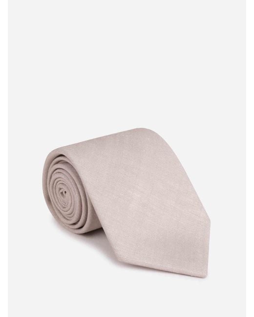 Bigi por Santa Eulalia Pink Mottled Motif Tie for men