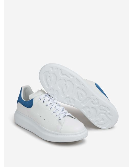 McQueen Blue Oversized Sports Shoes for men