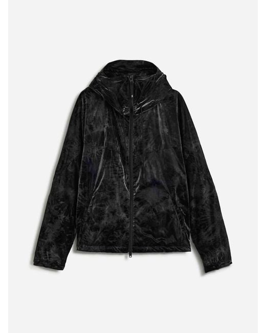 Y-3 Black Y-3 Marble Nylon Windbreaker for men