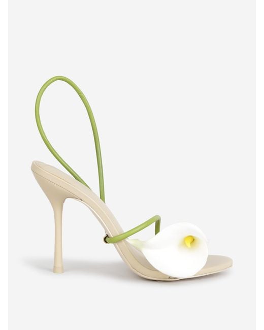 Cult Gaia Metallic Cassidy Sandals