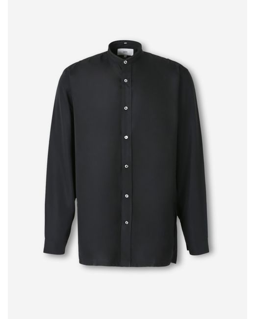 Setchu Black Origami Shirt for men