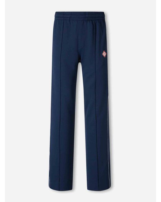 Casablanca Blue Pique Joggers for men
