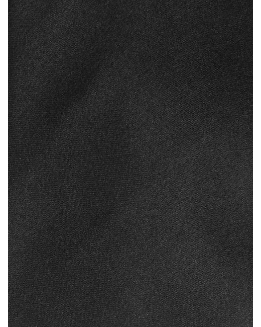 Bigi por Santa Eulalia Black Silk Satin Tie for men