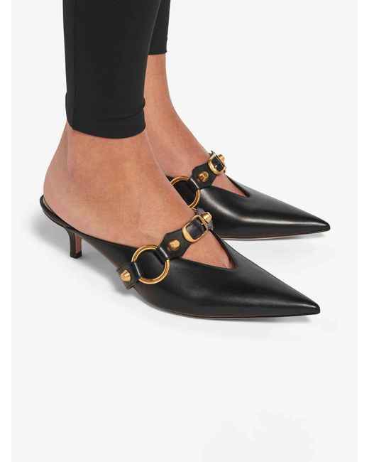Balenciaga White Mules City