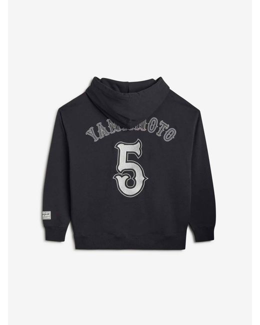Sudadera Capucha Logo Y-3 de hombre de color Blue