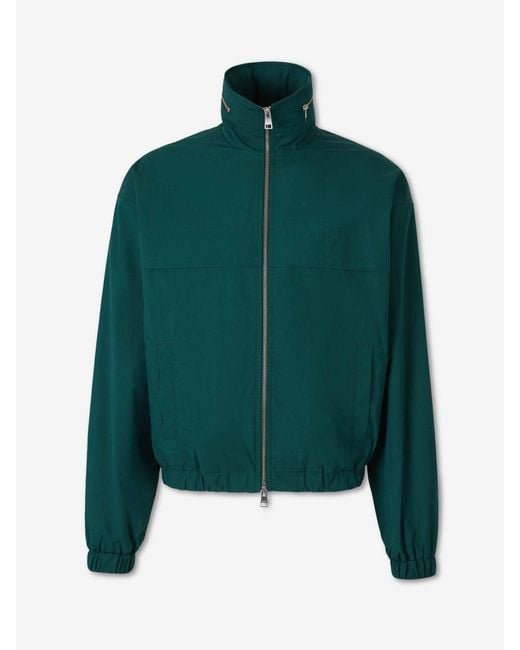 AMI Green Technical Jacket for men