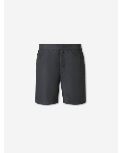 richard j. brown Gray Lipari Swimsuit for men