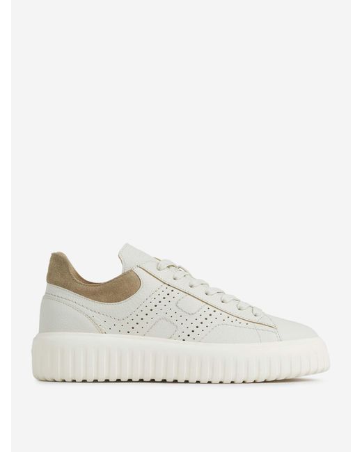 Sneakers A Strisce H di Hogan in White da Uomo