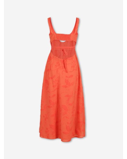 Jonathan Simkhai Embroidered Midi Dress
