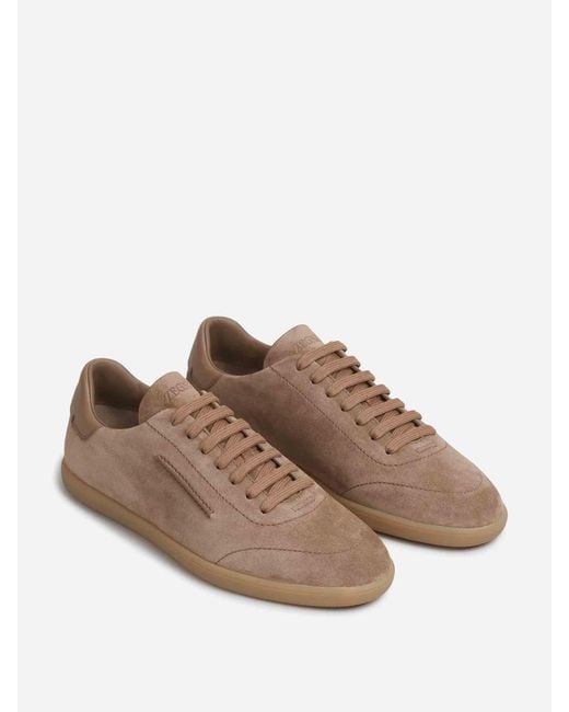 Zegna Brown Sports Shoes 232 for men