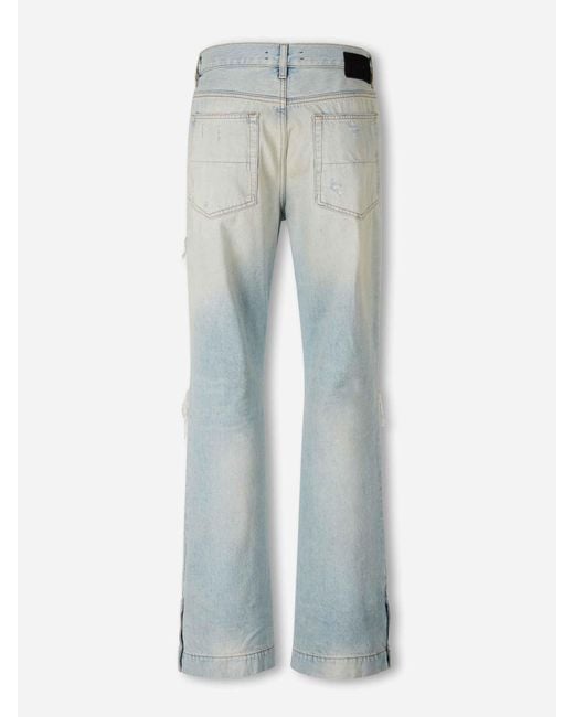 Amiri Blue Straight Flare Jeans for men