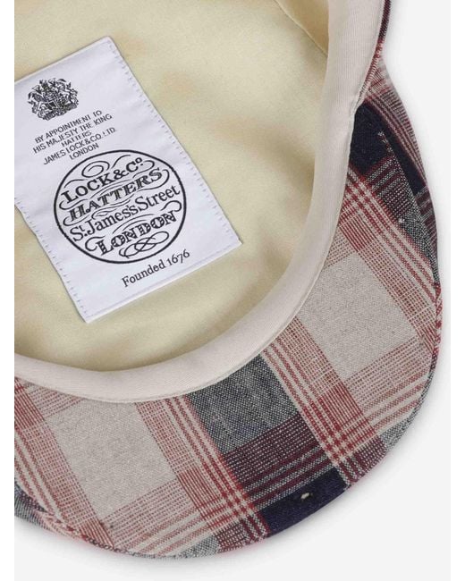 Lock & Hatters Gray Grosvenor Beret for men