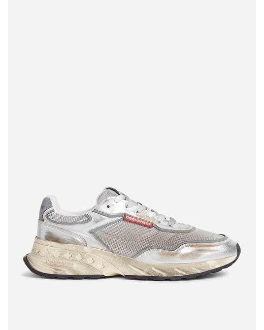DSquared² White Sprinter Sneakers for men