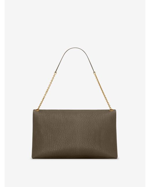 Saint Laurent Green Cassandre Leder Tasche