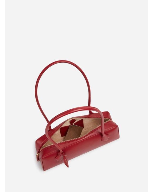 Alaïa Red Medium Le Teckel Bag