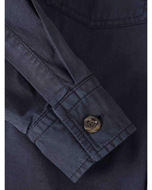 richard j. brown Blue Gary Overshirt for men