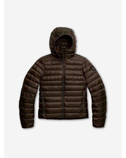 Canada Goose Brown Aethera Hoodie Tonal Disc