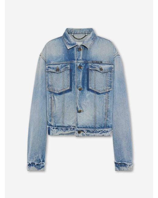 Maison Margiela Blue Denim Jacket Cotton